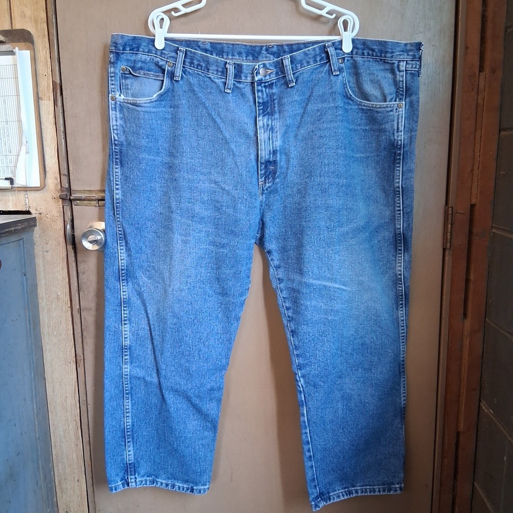 Wrangler Rugged Wear Mens Jeans‎ 50x28 Big Man Short Length EUC